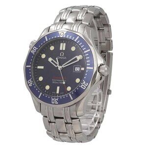 OMEGA Seamaster Professional 2221 80 300m Quartz Blue Dial Mens 90288615